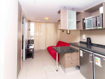 Departamento en venta en Moneda, Santiago - 1 dormitorio, 1 baño