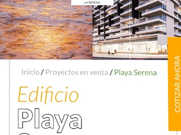 Venta / Departamento / La Serena