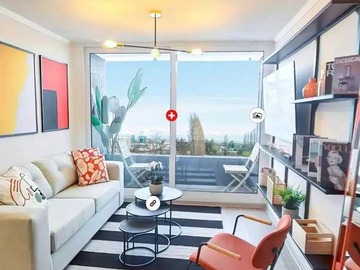 Departamento en arriendo mensual en Luminoso Depto Ideal para Inversión (170475), Huechuraba - 2 dormitorios, 1 baño