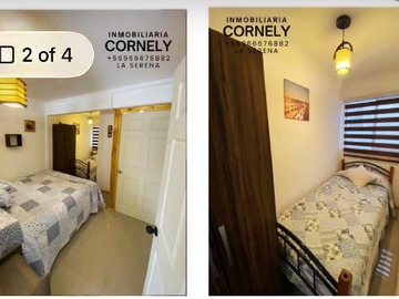 Departamento en arriendo mensual en AmobladoSector Enjoy - Av. mar (168557), Coquimbo - 2 dormitorios, 1 baño