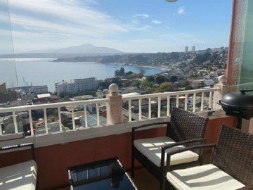 Departamento en venta en Concón, Concón - 4 dormitorios, 3 baños