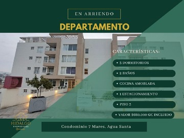 Arriendo Mensual / Departamento / Viña del Mar