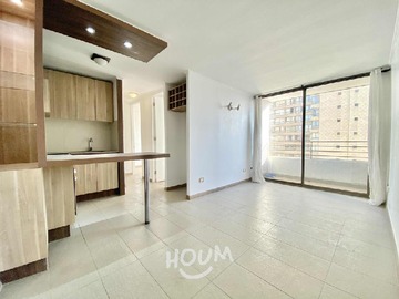 Departamento en venta en Carmen, Santiago - 2 dormitorios, 1 baño
