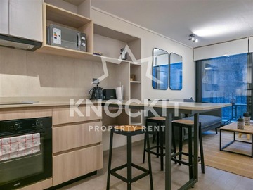 Departamento en arriendo mensual en Av. Vicuña Mackenna 1290, Ñuñoa - 1 dormitorio, 1 baño