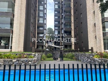 Departamento en venta en Vende depto condominio parque pinares pucon (169321), Pucón - 3 dormitorios, 2 baños