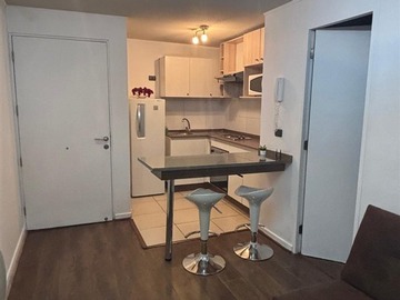Departamento en venta en A tres cuadras del metro santa ana, Santiago - 1 dormitorio, 1 baño