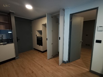 Departamento en arriendo mensual en San Ignacio de Loyola 280, Santiago - 1 dormitorio, 1 baño