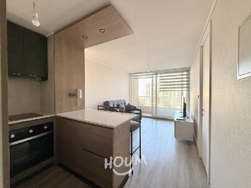 Departamento en arriendo mensual en Francisco Meneses, Ñuñoa - 1 dormitorio, 1 baño