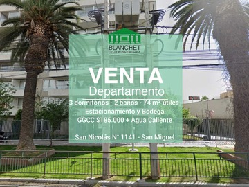 Departamento en venta en Dpto San Nicolas 3d/2b - Oferta (159559), San Miguel - 3 dormitorios, 2 baños