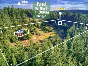 Parcela en venta en Parral, Maule Región, 3630000, Chile, Parral - 3 dormitorios, 1 baño