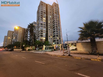 Departamento en venta en 3d2b+estacionamiento+b vista al mar (167557), Antofagasta - 3 dormitorios, 2 baños