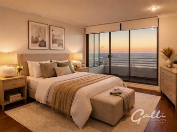 Departamento en venta en Venta en Costa Monte Mar, Gran Vista al Mar (169144), Concón - 4 dormitorios, 4 baños