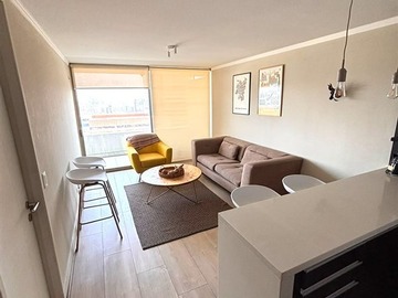 Departamento en arriendo mensual en Av Kennedy con Manquehue, Las Condes - 1 dormitorio, 1 baño