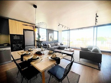 Departamento en venta en Miguel claro alberto decombes, Providencia - 2 dormitorios, 3 baños