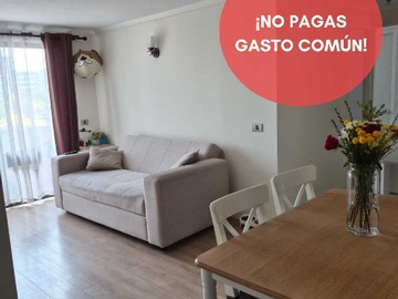 Departamento en arriendo mensual en Áreas verdes (171467), La Florida - 2 dormitorios, 2 baños