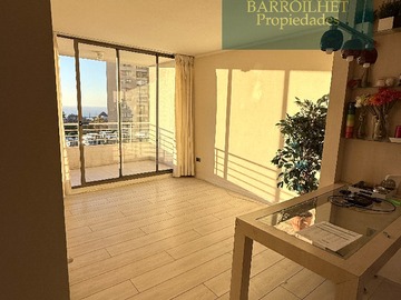 Departamento en arriendo mensual en Laura Barros, Concón - 2 dormitorios, 2 baños