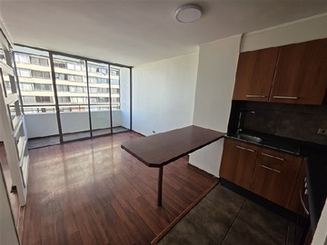 Departamento en arriendo mensual en Bellavista - 1 Dormitorio en Arriendo, Recoleta - 1 dormitorio, 1 baño