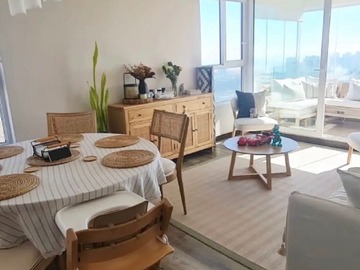 Departamento en arriendo mensual en Amplio y Luminoso, Ideal para Familias (179136), Concón - 3 dormitorios, 3 baños