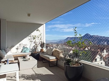 Departamento en venta en Amplio y luminoso Duplex, grandes terrazas (170513), Las Condes - 4 dormitorios, 5 baños