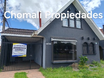 Casa en arriendo mensual en Avenida Javiera Carrera & Bayona II, Temuco - 4 dormitorios, 3 baños