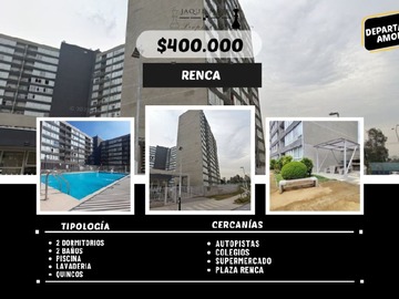 Arriendo Mensual / Departamento / Renca