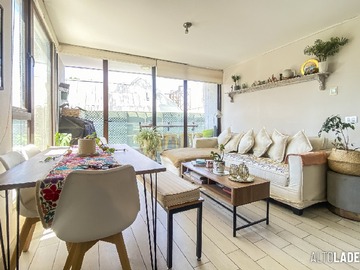 Departamento en venta en 2D Las Verbenas, Las Tranqueras, Las Condes - 2 dormitorios, 2 baños