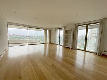 Departamento en arriendo mensual en Club de Golf / Av. El Golf, Las Condes - 3 dormitorios, 4 baños