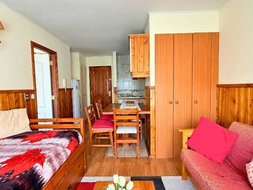 Departamento en arriendo mensual en ID:123A Arriendo Departamento 1D Pucón (150417), Pucón - 1 dormitorio, 1 baño