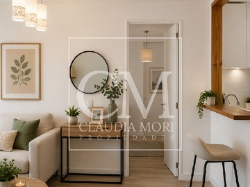 Departamento en arriendo mensual en Gullermo ribera, Valparaíso - 2 dormitorios, 2 baños