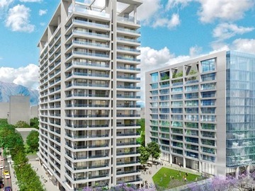 Oficina en arriendo mensual en Edificio Nueva el Golf/ A.Vespucio y Asturias, Las Condes