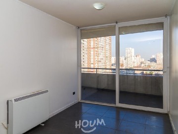 Departamento en arriendo mensual en San Francisco, Santiago - 1 dormitorio, 1 baño