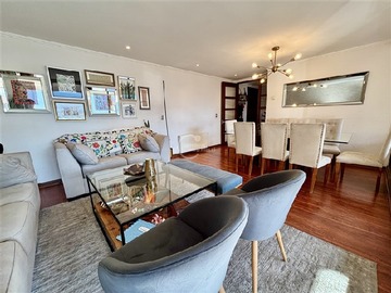 Departamento en venta en Hermanos Cabot / Las Tranqueras, Las Condes - 3 dormitorios, 3 baños