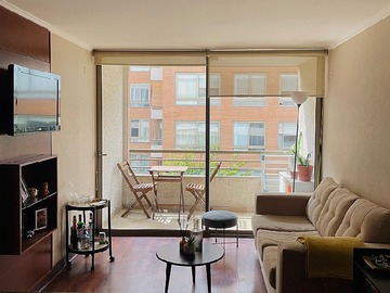 Departamento en arriendo mensual en Arriendo amoblado depto de 1 d/1e/b/ militares/man, Las Condes - 1 dormitorio, 1 baño
