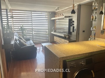 Departamento en venta en Salesianos / Metro San Miguel, San Miguel - 2 dormitorios, 1 baño