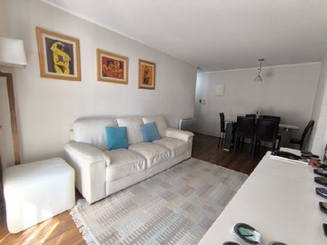 Departamento en venta en Depto. Cerca a metro irarrazabal y barrio italia, Ñuñoa - 3 dormitorios, 2 baños