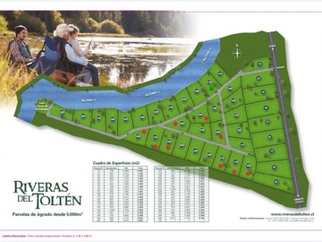 Terreno en venta en Catrico, Villarrica, IX Región, Chile, Villarrica