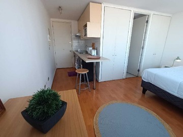 Departamento en arriendo mensual en Arriendo Home estudio Amoblado (166576), Santiago - 1 dormitorio, 1 baño