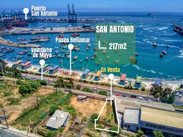 Terreno en venta en 21 De Mayo 280, San Antonio, Valparaíso 2660000, Chile, San Antonio