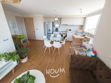 Departamento en venta en Avenida Valparaíso, Villa Alemana - 3 dormitorios, 2 baños