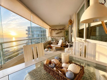 Departamento en venta en Luminoso Departamento en Reñaca (168453), Viña del Mar - 2 dormitorios, 2 baños