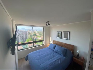 Departamento en arriendo mensual en Los Alerces 3254, Ñuñoa., Ñuñoa - 1 dormitorio, 1 baño