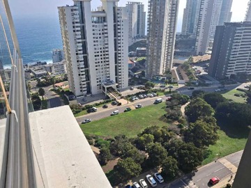 Departamento en arriendo mensual en Arenales, Concón - 3 dormitorios, 2 baños