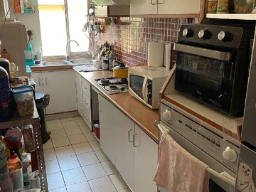 Departamento en venta en Diagonal Paraguay (74040), Santiago - 3 dormitorios, 2 baños