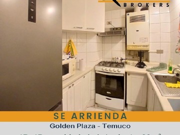 Departamento en arriendo mensual en Centro temuco, Temuco - 1 dormitorio, 1 baño