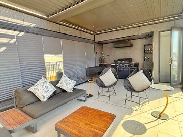 Departamento en venta en Exclusivo Duplex + terraza privada en azotea (169830), Providencia - 1 dormitorio, 2 baños