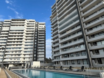 Departamento en arriendo mensual en Concón, Concón - 2 dormitorios, 2 baños