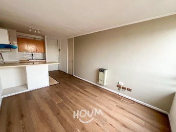 Departamento en arriendo mensual en Vergara, Santiago - 1 dormitorio, 1 baño
