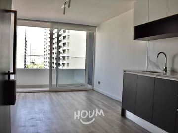 Departamento en arriendo mensual en Santa Elvira, Santiago - 1 dormitorio, 1 baño