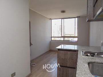 Departamento en arriendo mensual en Avenida Carlos Valdovinos, San Joaquín - 1 dormitorio, 1 baño