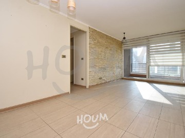 Departamento en arriendo mensual en Carmen, Santiago - 3 dormitorios, 2 baños